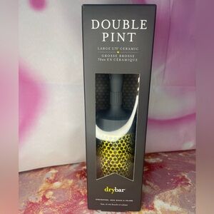 Drybar Double Pint Ceramic Brush with Black Handle and Yellow Bristles